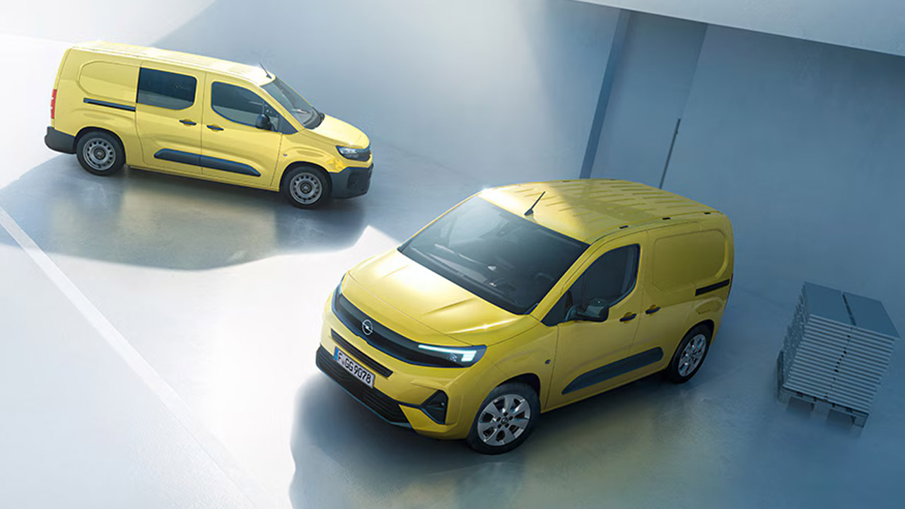 Opel Combo Van - Náklad - Odkládací prostory Opel Combo Van