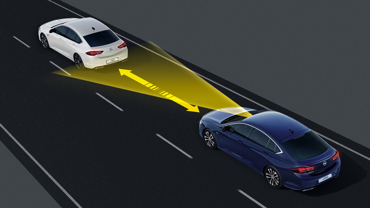Opel Insigna ST - Bezpečnost - Automatický tempomat Opel Insigna Sports Tourer
