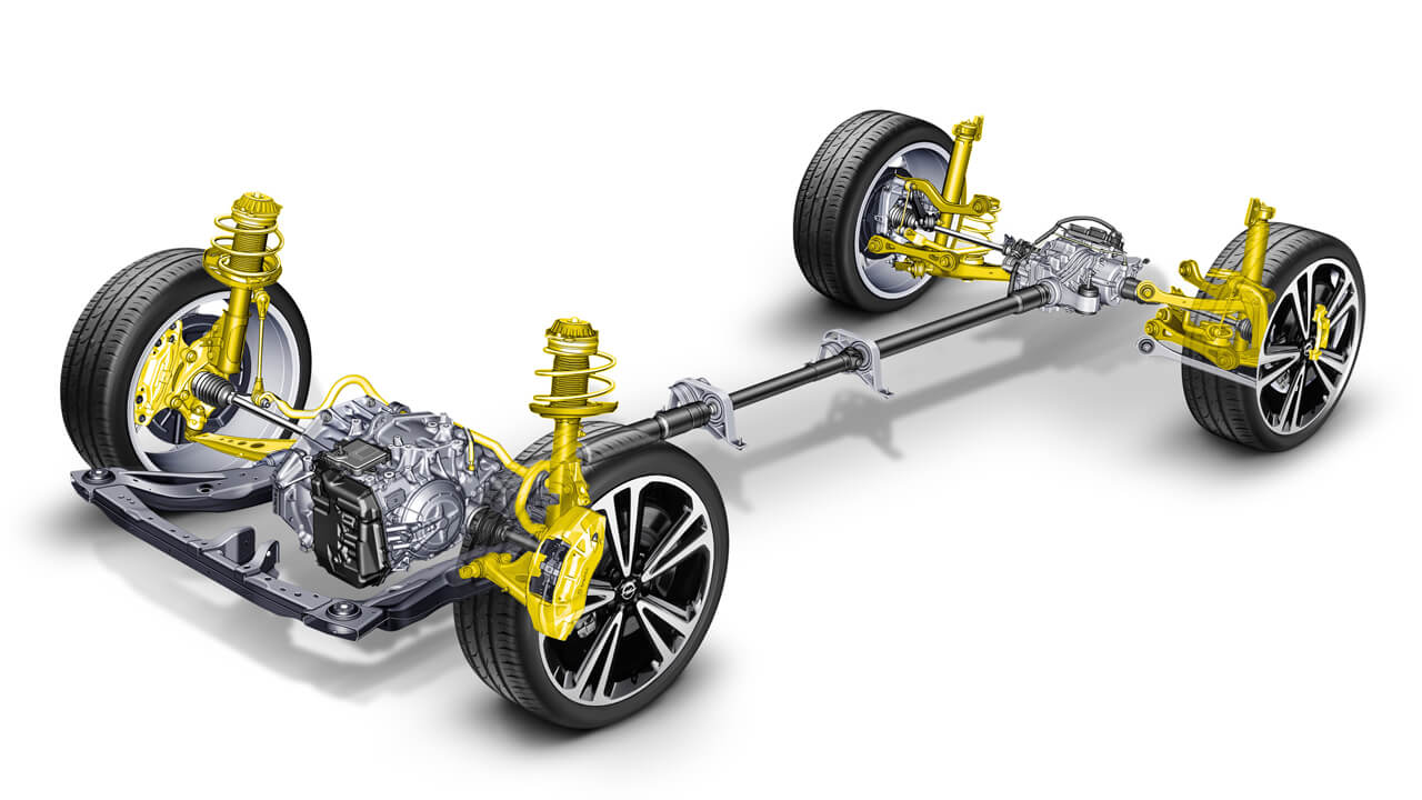 Opel Insigna ST - Jízdní dynamika - Podvozek flexride Opel Insigna Sports Tourer
